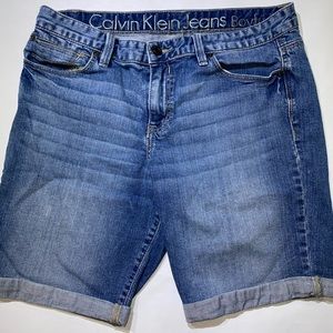 Calvin Klein Boyfriend Jean Shorts